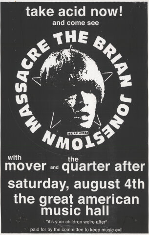 The Brian Jonestown Massacre Poster