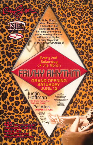 Frisky Rhythm Poster