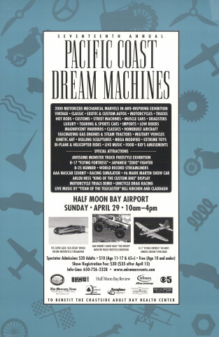 Pacific Coast Dream Machines Poster