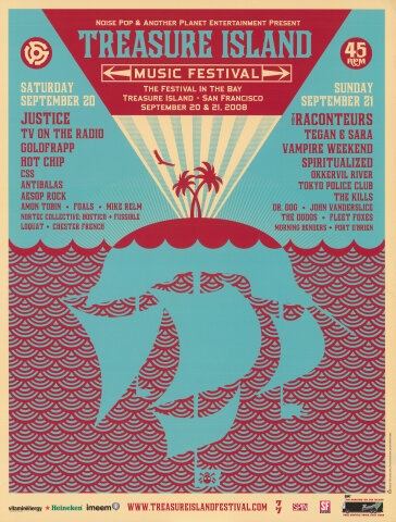 Treasure Island Music Festival Poster