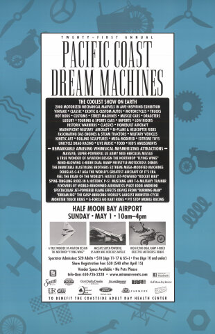 Pacific Coast Dream Machines Poster