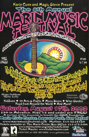 Marin Music Festival Poster