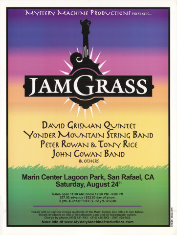 David Grisman Quintet Poster