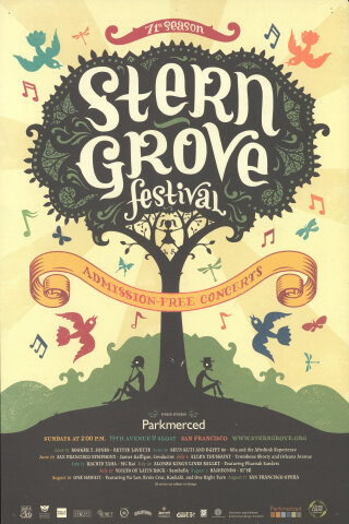 Stern Grove Festival Poster