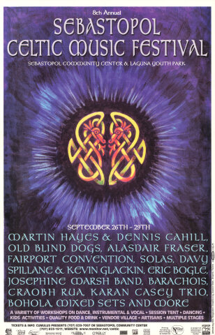 Sebastopol Celtic Music Festival Poster