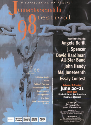 Juneteenth Festival Poster