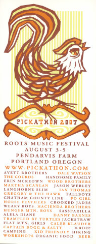 Roots Music Festival Handbill