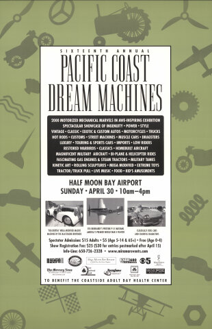 Pacific Coast Dream Machines Poster