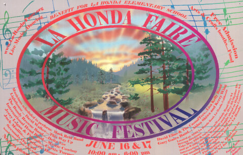 La Honda Faire Music Festival Poster