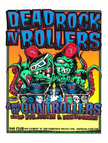 Dead Rock N' Rollers Silkscreen