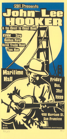 John Lee Hooker Silkscreen