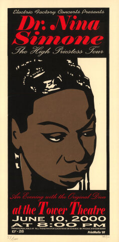 Nina Simone Silkscreen