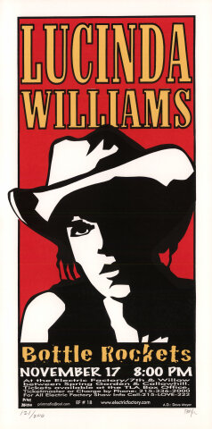 Lucinda Williams Silkscreen