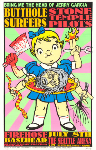 Butthole Surfers Silkscreen