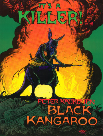 Black Kangaroo Poster