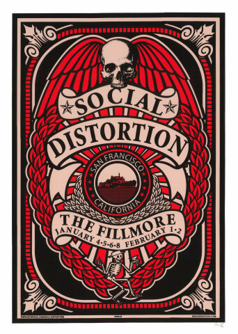 Social Distortion Silkscreen