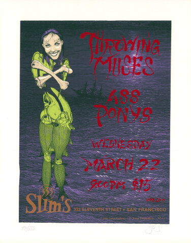 Throwing Muses Silkscreen