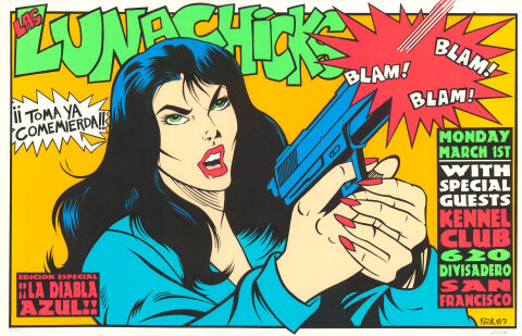 Las Lunachicks Silkscreen