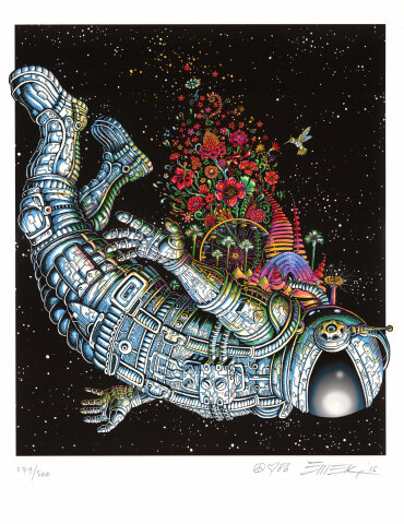Flowering Astronaut Silkscreen