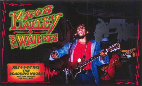 Bob Marley and the Wailers Handbill