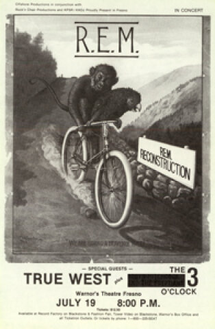 R.E.M. Handbill