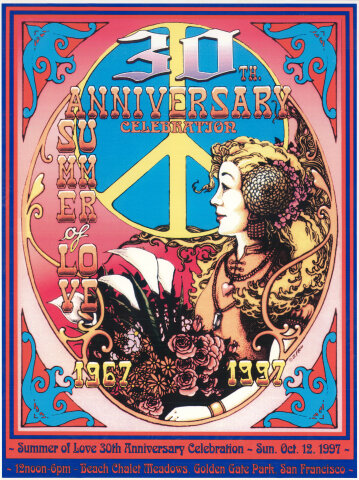Summer of Love 30th Anniversary Poster