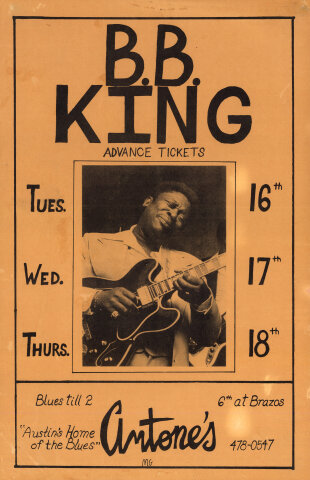 B.B. King Poster