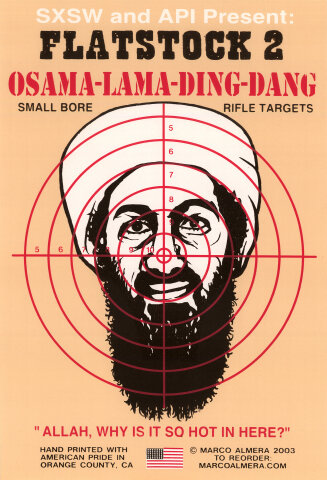 Osama-Lama-Ding-Dang Silkscreen