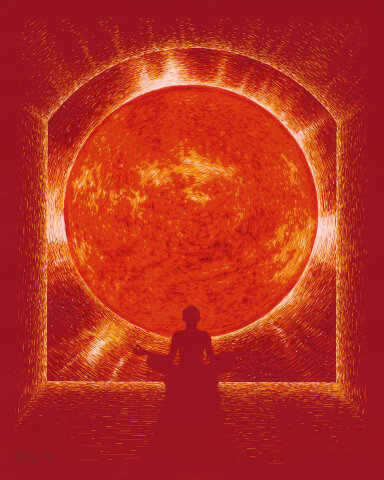 The Observation Room Silkscreen