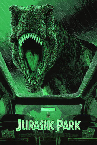 Jurassic Park Silkscreen