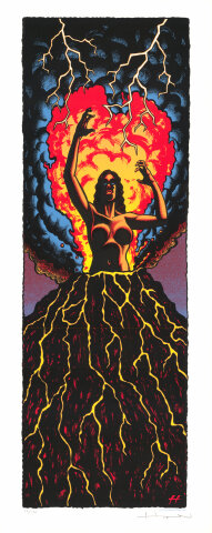 Goddess Pele Silkscreen