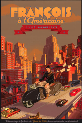 François à l'Américaine (Jour de Fête) Silkscreen