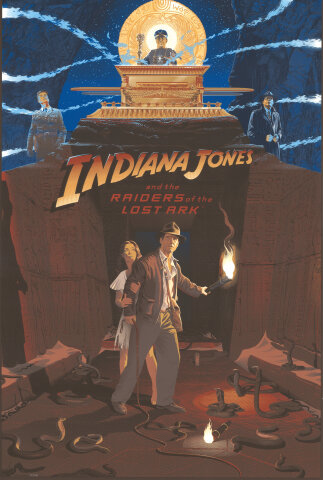 Indiana Jones and the Raiders of the Lost Ark Silkscreen