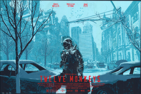Twelve Monkeys Silkscreen