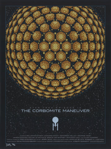 Star Trek Episode 10: The Corbomite Maneuver Silkscreen