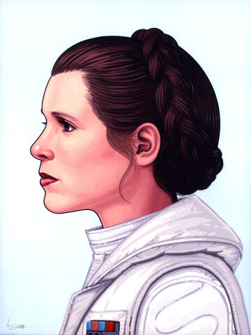 Pricess Leia Poster