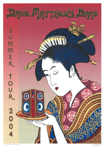 Dave Matthews Band Silkscreen