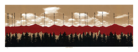 Cascade Volcanic Arc Silkscreen