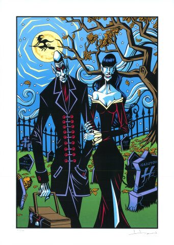 Moonlight Picnic Silkscreen