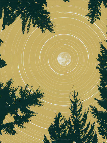 Star Trail Silkscreen