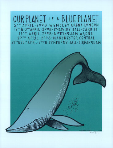Our Planet Is A Blue Planet Silkscreen