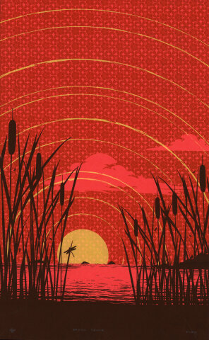 Akitsu Shima Silkscreen