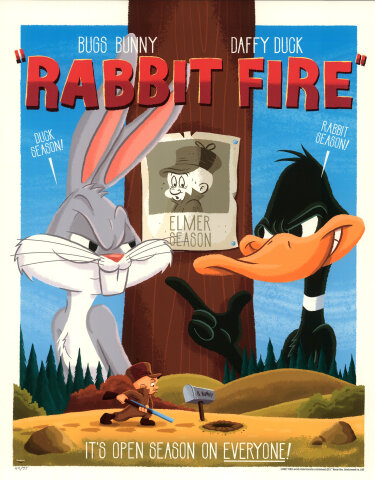 Rabbit Fire Silkscreen