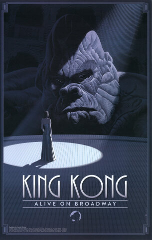 King Kong Alive on Broadway Poster