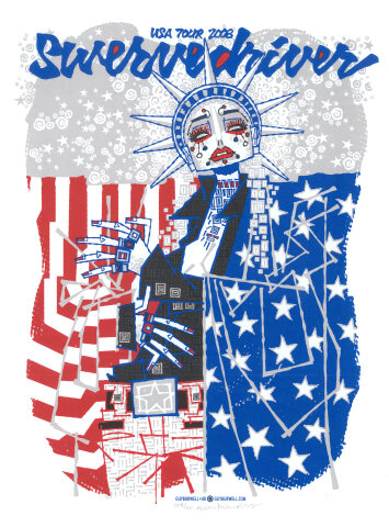 Swervedriver Silkscreen