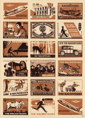 The Raconteurs Silkscreen