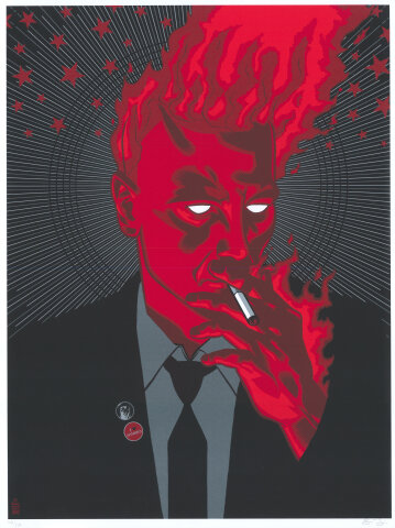 "Burnt Out" Silkscreen