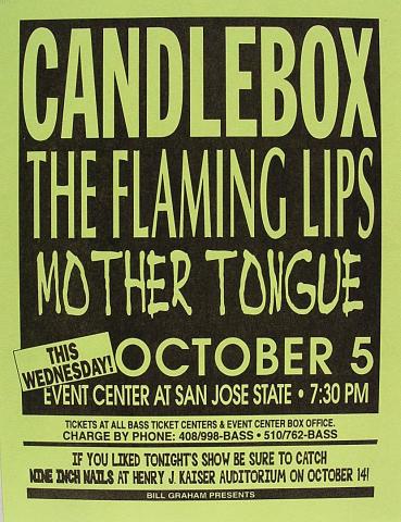 Candlebox Handbill