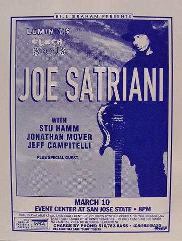 Joe Satriani Handbill