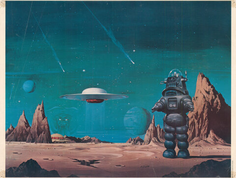 Forbidden Planet Poster